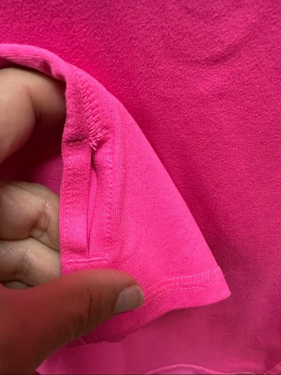 Champion Bright Pink Half-Zip Active Top medium - Picture 4 of 7